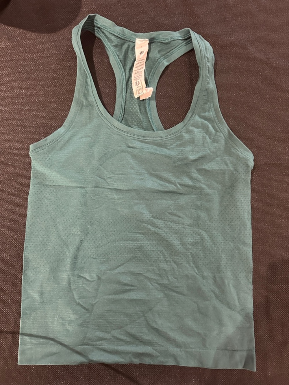 lululemon athletica Forest Green Racerback Tank